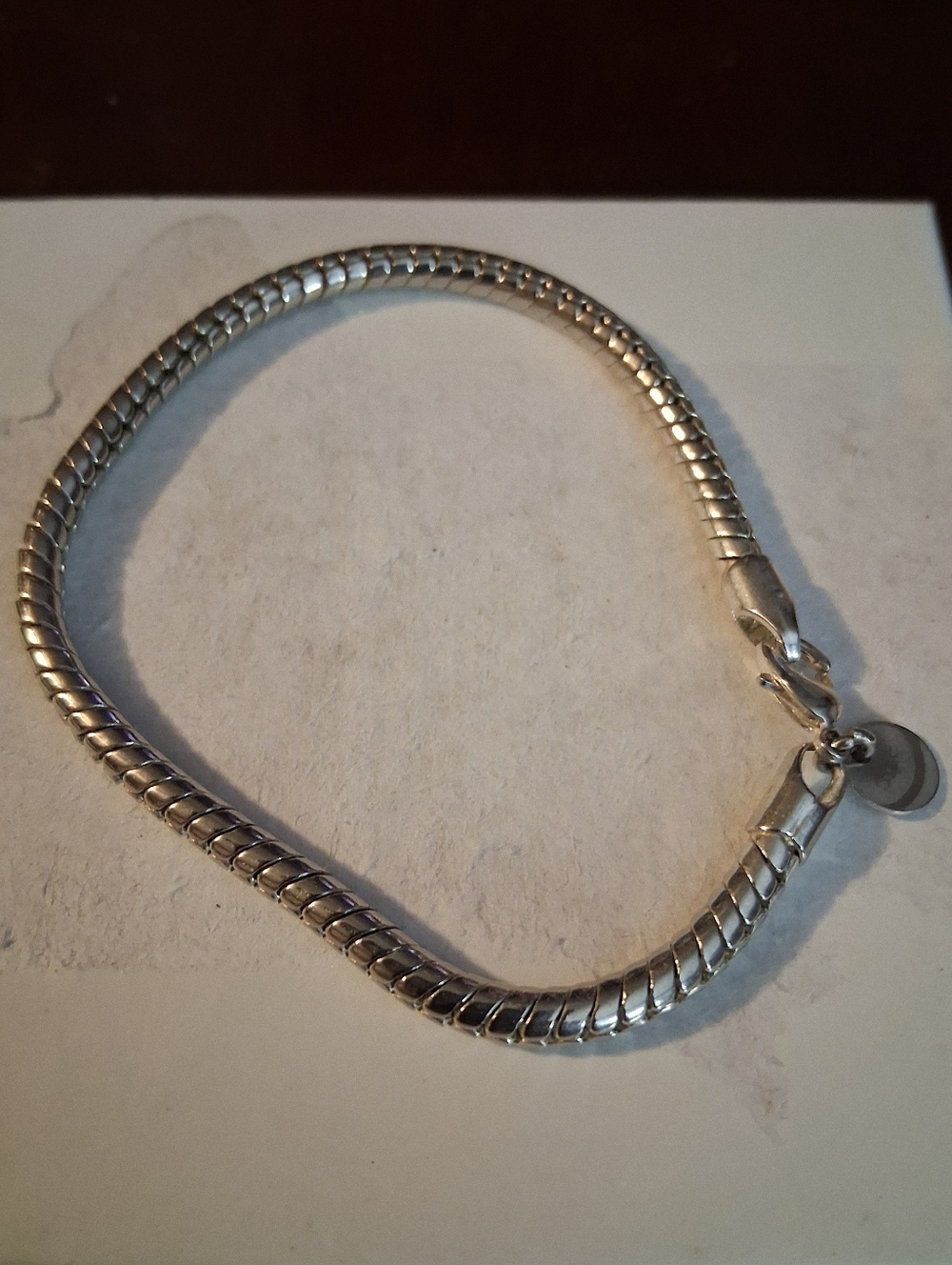 8" Sterling Silver Rope Bracelet